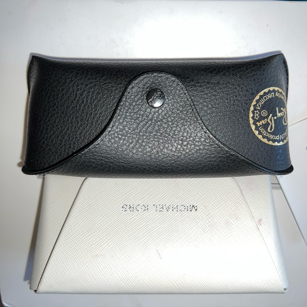 RayBan and Michael kors glasses cases